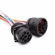 Deutsch 9 pin waterproof auto connector Diagnosctic Tool circular Connector With Wire HD16-9-1939P H