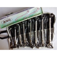 Aigo Ring Spanner Set 8 pcs 6-22 mm Double Ring Spanner Set