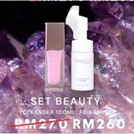 SKINELLE SET BEAUTY(FREE BAG SKINELLE) PINK BTS FREE POST