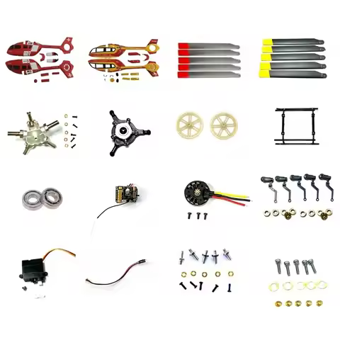 RC ERA C190 H145 RC Helicopter Spare Parts Accessories Body Shell Cover Spindle Blade Main Board Mot