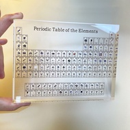 Desktop Small Ornaments Acrylic Chemical Elements Cycle Table Acrylic Elements Cycle Table Desktop O
