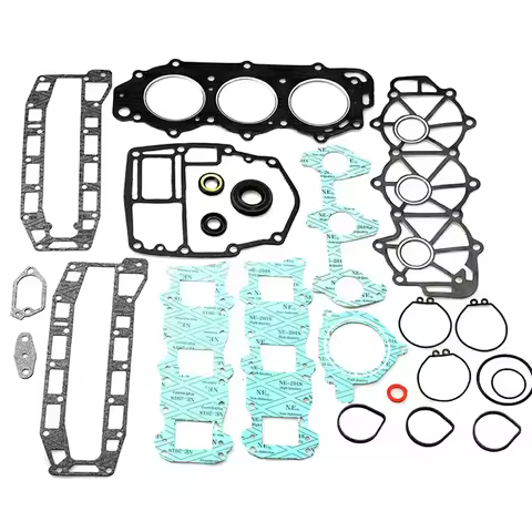 6H4-W0001-01 Powerhead Gasket Kit For Yamaha 3 Cylinder 2T 40HP 50HP Outboard Engine