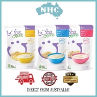 NHC Bubs Organic Baby Cereal - 3 Flavours Baby Food Makanan Bayi 125g (4Months+ - 6Months+) (Exp 06/