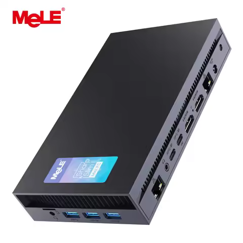 MeLE Mini PC Core i5-12450H,16GB 512GB Dual Ethernet Port,USB Type-C,Industry Design microcomputer O