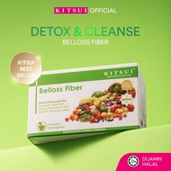 KITSUI Belloss Fiber | 15's x 15g - Halal Detox Fiber Drink | Sembelit | Supplement Drink | Pencerna