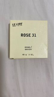 Le Labo rose 31 soap perfume bath shower rose31