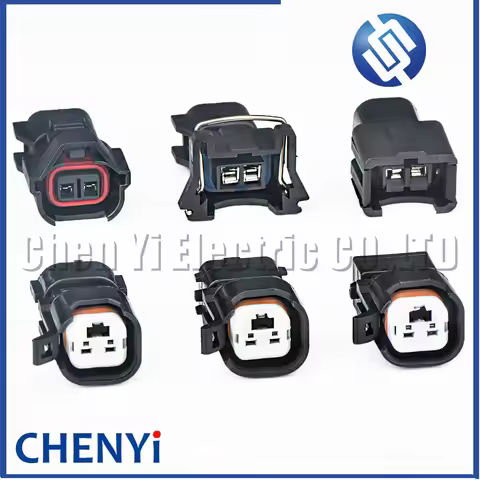 2 Pin Auto Connector Fuel Injector Adapter plug For EV1 EV6 EV14 NIP USCAR LS1 LS2 LS3 LSX LT1