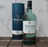 botol bekas miras singleton 12 promo!!! / botol pajangan / botol hisan