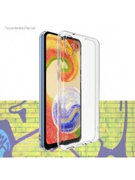 Funda de teléfono Silicon Transparente compatible con Samsung Galaxy A04e