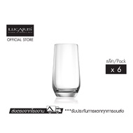 LUCARIS ชุดแก้ว HONGKONG HIP HI BALL 290 ml(Pack of 6 pieces)