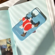 出逃的聖誕老人 創意滴膠手機支架