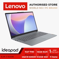 Lenovo IdeaPad Slim 3 15IAH8 | 83ER000KSB | 15.6" FHD | Intel i5-12450H | 16GB RAM/512GB SSD | Win11 | 1Y PC