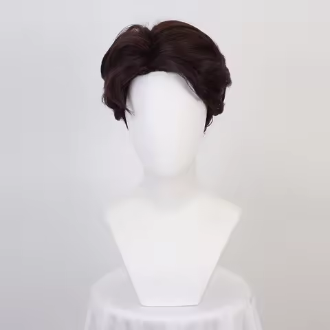 Tangled Cosplay Wig Rapunzel Flynn Rider Men Short Curly Synthetic Hair for Adult Role Play + Wig Ca