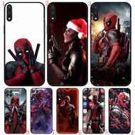 Huawei Y5P Y6P Y8P Y7A Y9A Y8S Y9S Y6 Y7 Y9 Prime 2019 V7 Deadpool anime Soft black phone case