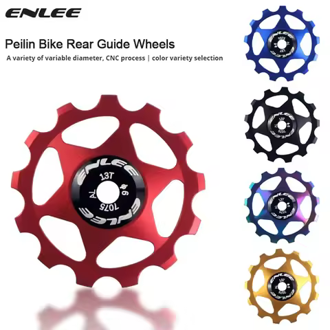 ENLEE Bike Derailleur Jockey Wheel 11T 13T MTB Road Bike Rear Bike Bearing Pulley Jockey Guide Rolle