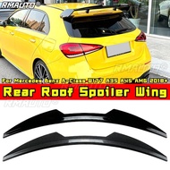 For Mercedes Benz A-Class W177 A35 A45 AMG 2018+ Body Kit Rear Roof Spoiler Rear Roof Wing Roof Spoi