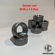 Exhaust O2 Oxygen Sensor nut M18 x 1.5 (besi/iron) Car ekzos pipe sensor