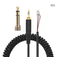 Replacement Spring Cable Cord Wire Plug for DT 770 770Pro 990 990Pro Headphone