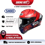 SHOEI X-Spirit 3 Marquez 6 TC1 Helmet Motor Visor Topi Keledar Full Face Original Superbike SIRIM X Spirit III TC-1