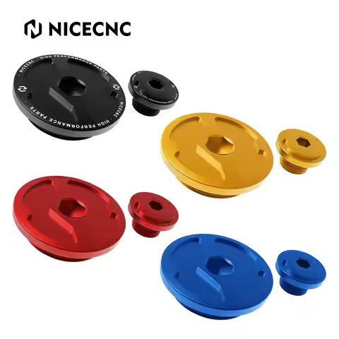 NICECNC For YFZ450R 2009-2024 ATV Engine Cover Cap Plug Kit For Yamaha Raptor 700 700R YFM YFZ450X Y