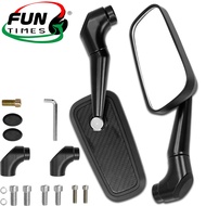 Sanpaku Side Mirror Motorcycle Fully Adjustable Heavy Duty Alloy Walang Grado Lens Universal