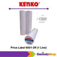 1-Line 8-Digit Price Label / Price Label MX-5500 Kenko 6001-2R (1 Line)