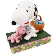 PEANUTS JIM SHORE Figure Snoopy Easter Surprises