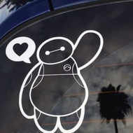 Sindeh graphic cutting sticker baymax love 30cm cool cute car window sticker
