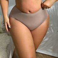 PARIFAIRY Big Size Panties for Woman Plus Size Underwear Plain Thin Underpants 0XL 1XL 2XL 3XL 4XL 5