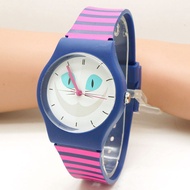 2021 New Quartz Watch Fashion Cartoon Cat Boy Casual Watch Watch Children's Sports Watch