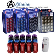 RAYS 1.5MM Wheel Lug Nut With Special Nut SET 20PCS