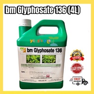 BM GLYPHOSATE 136 (4L)  , Racun Rumput