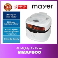 Mayer MMAF800 8L Mighty Air Fryer WITH 1 YEAR WARRANTY