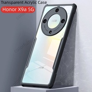 Honor X9B 2023 Clear Silicone Case For Huawei HonorX7B X8B  X9B X9b X9a 5G X9 A X8A X7A X 8A X 7A 4G 5G HonorX9a Casing Transparent Acrylic TPU Soft Phone Case Slim Shockproof Camera Protect Back Cover