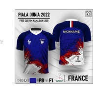 2022 qatar World Cup Jersey, fans T-shirt, France national team football shirt