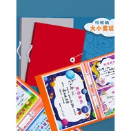 A a3 Children's Wallet Certificate Collection Book a4 Certificate Storage Test Paper Clip 8k Poster 