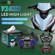 Suitable for Motorcycle Yamaha Y16ZRLED Headlight Assembly Motorcycle Headlight with Angel Eye Exclu