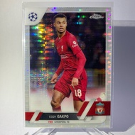 CODY GAKPO Football Card LIVERPOOL TOPPS CHROME 2023