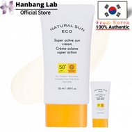 The Face Shop Natural Sun Eco Super Active Sunscreen SPF50+ PA++++ 50ml 2pcs Ultra Fresh Shield for 