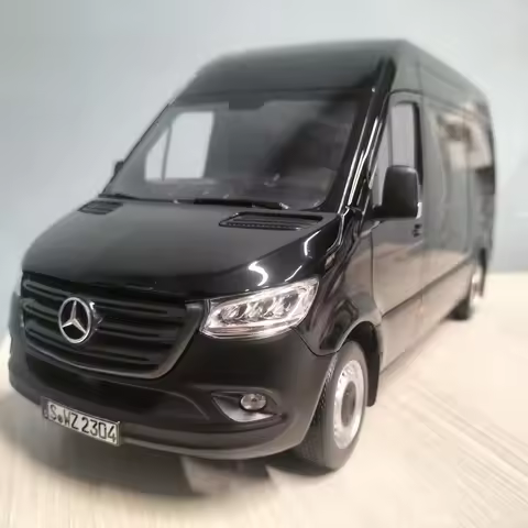 NOREV Die-cast 1:18 Scale Benz Sprinter 2018 Black VAN Simulation Alloy Static Car Mode