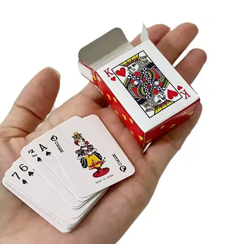 Interesting Mini Playing Cards, Cute Little Playing Cards, Travel Playing Cards, Creative Fingertip 
