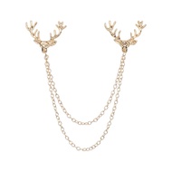 Pin Jas Pria Wedding / Bros Jas Pria / Brooch Pin Deer Chain