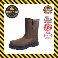 Guzzi 302 High cut Pull On safety boots SIRIM DOSH APPROVED