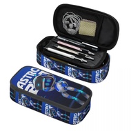 Bekas Pensel Sekolah A-astros Tersuai Lelaki Perempuan Kapasiti Besar Reka Bentuk Robot Beg Pensel B