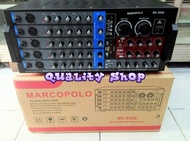 POWER MIXER 5 CHANNEL MARCOPOLO MC 9208 HIGH POWER PLUS PROSESOR BBE