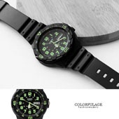 CASIO卡西歐綠色軍裝手錶