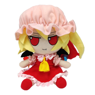 ←AVAIL→ TouHou Project Flandre Scarlet Plush Doll Fumo Anime Cartoon Stuffed Doll Sleeping Pillow Si