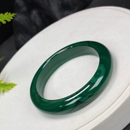 稀有孔雀石手鐲 53MM 高瓷天眼千層 吸收負面能量 平衡療癒心輪