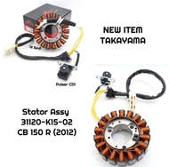 SPUL SPOL STATOR ASSY CB150R CB 150R OLD 2012 TAKAYAMA ORI