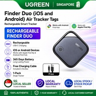 UGREEN FineTrack Duo Smart Tag Tracker Ultimate Compatibility, Year-Long Power & Precise Finding Air